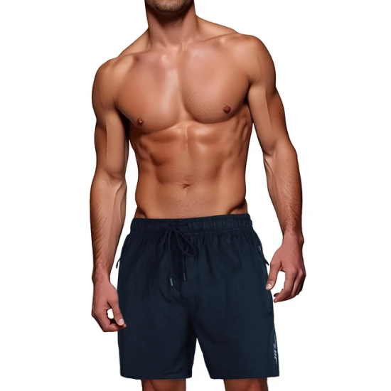 Vyriški tamsiai mėlyni šortai Urba Šortai | Bridžai