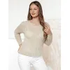 Women's brown cardigan Nela Women's sweaters