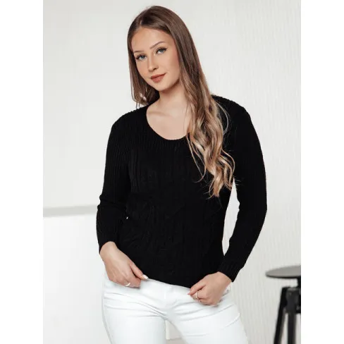Women's black jumper Nela Women's sweaters