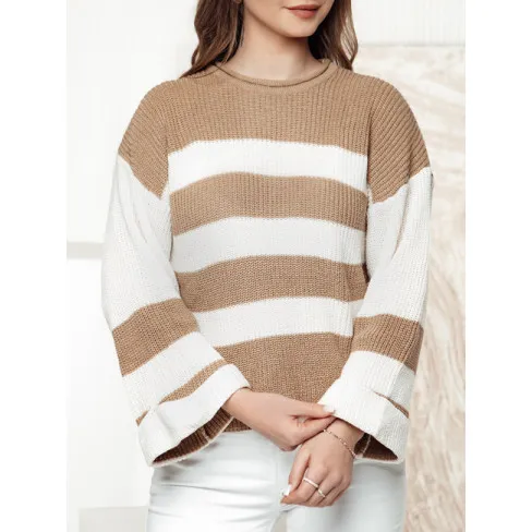 Women's light brown/white jumper Tango Women's sweaters