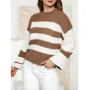 Women's brown/white jumper Tango Women's sweaters