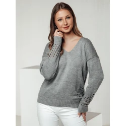 Moteriškas pilkas megztinis Armin