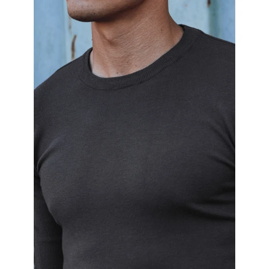 Vyriškas yamsiai mėlynas megtinis Mika Megztiniai