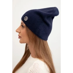 Moteriška tamsiai mėlynos spalvos kepurė Ronda