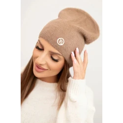 Moteriška tamsiai rusvos spalvos kepurė Ronda