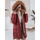 Moteriška žieminė bordo spalvos striukė Varel Moteriškos striukės