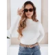Moteriškas baltas megztinis Lena Moteriški megztiniai