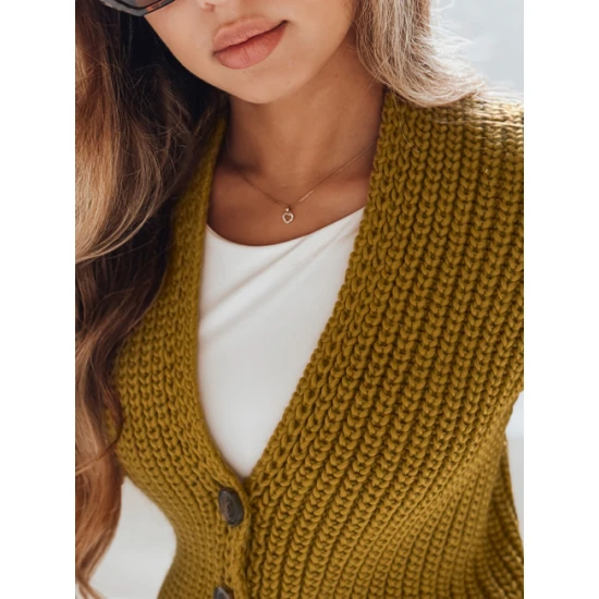 Moteriškas oranžinis megztinis Lorel Moteriški megztiniai