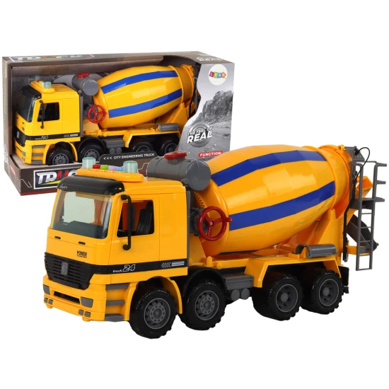 Oranžinė besisukanti betono maišyklė Statyba ir žemės ūkis