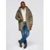 Men's long khaki jacket Fend Men's Jackets and Coats
