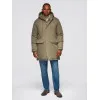 Men's long khaki jacket Fend Men's Jackets and Coats