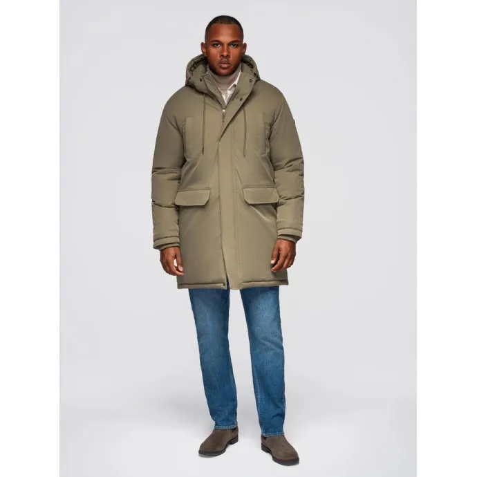 Men's long khaki jacket Fend Men's Jackets and Coats