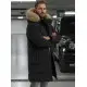 Vyriška juodos spalvos žieminė striukė Fred JS/25M9803/392