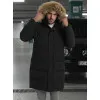 Vyriška juodos spalvos žieminė striukė Fred JS/25M9803/392