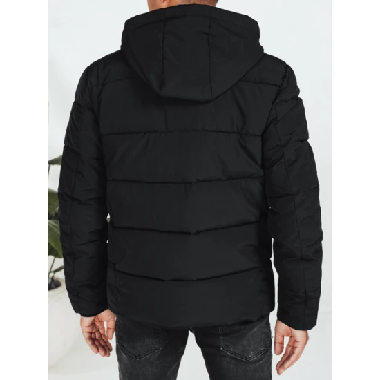 Vyriška žieminė juodos spalvos striukė Nevan Striukės