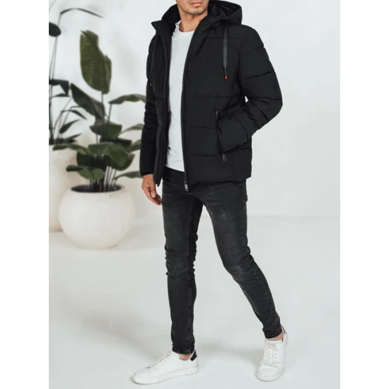 Vyriška žieminė juodos spalvos striukė Nevex Žieminės striukės