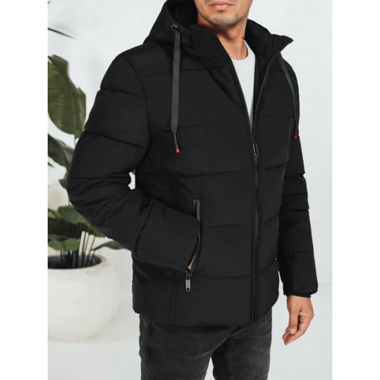 Vyriška žieminė juodos spalvos striukė Nevex Žieminės striukės