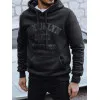 Kobaltowy męski sweter Brooklyn Bluzy z napisami