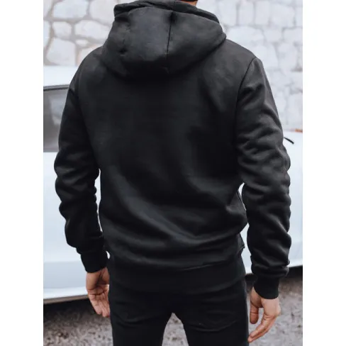 Kobaltowy męski sweter Brooklyn Bluzy z napisami