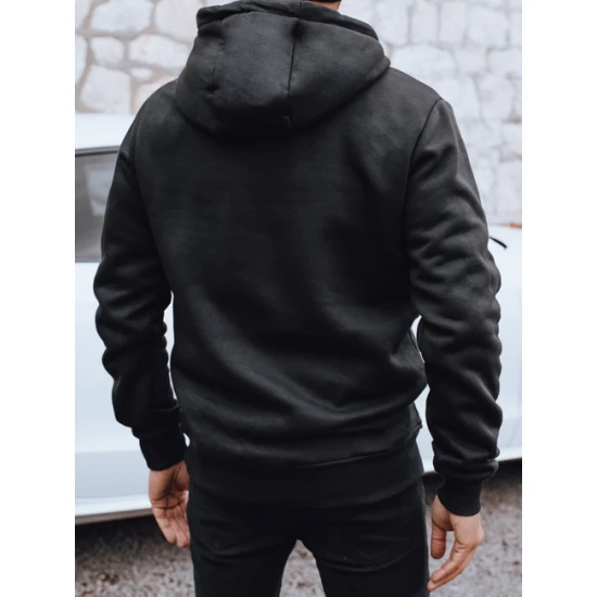 Vyriškas juodas džemperis Brooklyn Džemperiai su užrašais