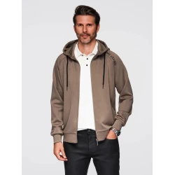 Vyriškas rudas džemperis Dony