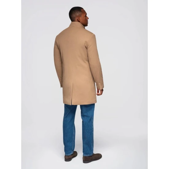 Vyriškas rudas paltas Alpi Paltai