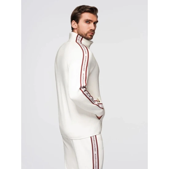 Vyriškas rusvas džemperis Performance Džemperiai be gobtuvo