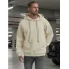 Men's brown hooded jumper Carla Hooded jumpers