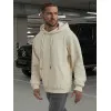 Men's brown hooded jumper Carla Hooded jumpers