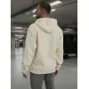 Men's brown hooded jumper Carla Hooded jumpers