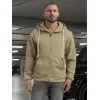 Men's brown hooded sweatshirt Sport Hooded jumpers