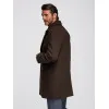 Men's dark brown coat Elegant Coats