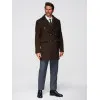 Men's dark brown coat Elegant Coats