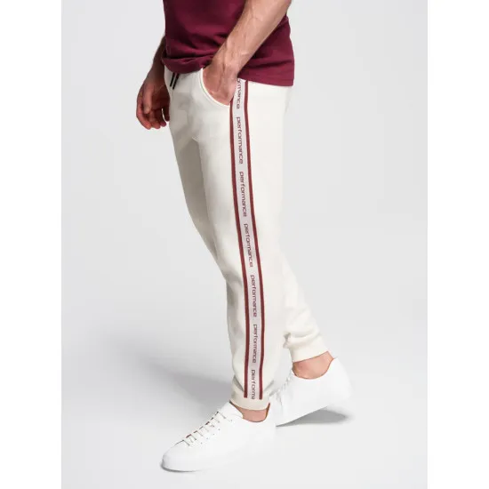 Men's casual trousers in brown Performance Casual trousers