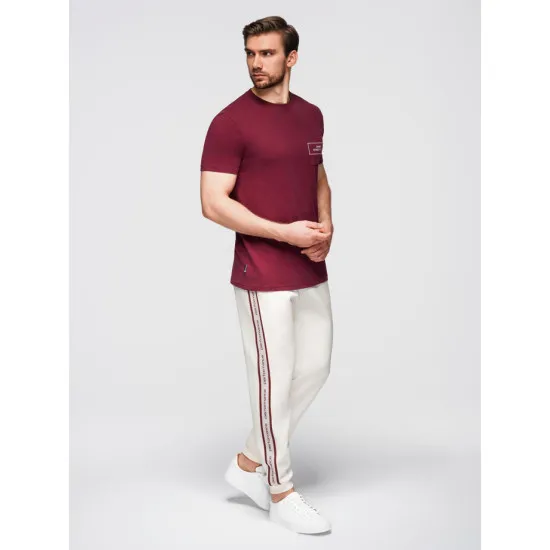 Men's casual trousers in brown Performance Casual trousers