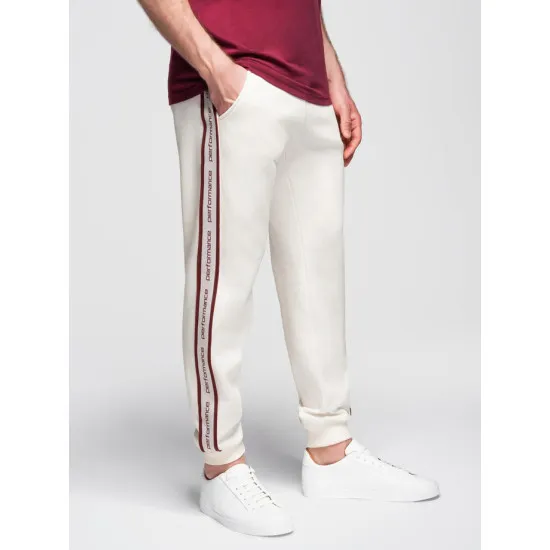 Men's casual trousers in brown Performance Casual trousers