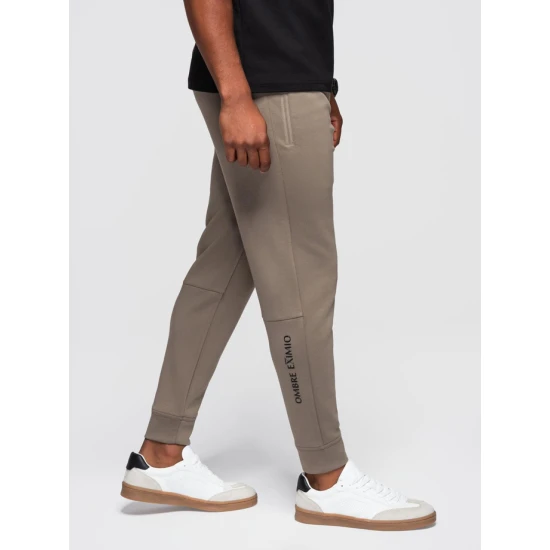 Vyriškos rusvos spalvos laisvalaikio kelnės Imek Laisvalaikio kelnės