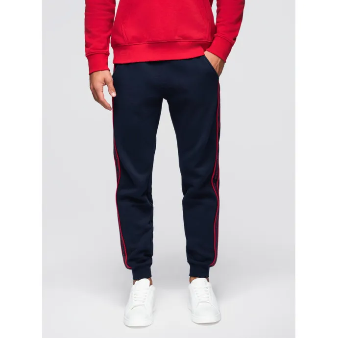 Men's navy blue casual trousers Performance Casual trousers