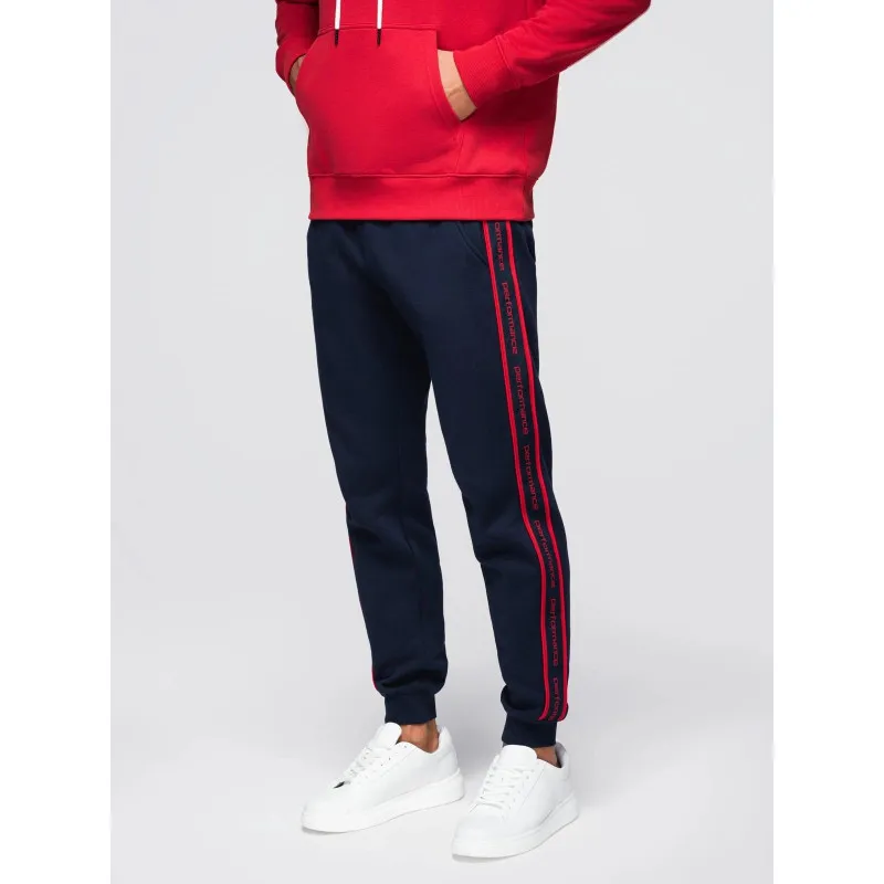 Men's navy blue casual trousers Performance Casual trousers