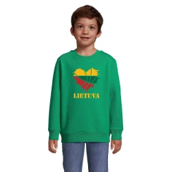 Vaikiškas žalias džemperis LTU