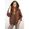 Women's brown stirrup Evelin Women's jackets