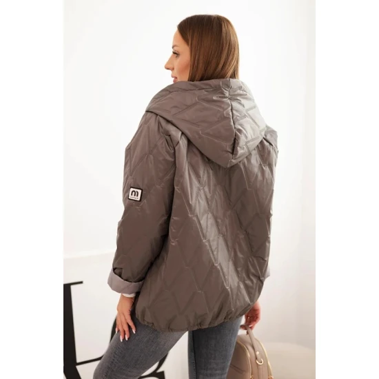 Moteriška šviesiai rudos spalvos strtiukė Evelin Moteriškos striukės