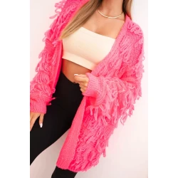 Moteriškas rožinis kardiganas Uma