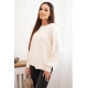 Moteriškas rusvos spalvos megztinis Biank Moteriški megztiniai