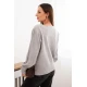 Moteriškas pilkos spalvos megztinis Biank Moteriški megztiniai
