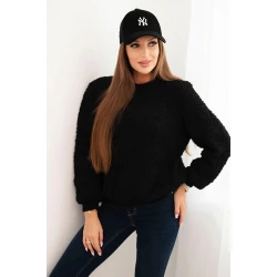 Moteriškas juodos spalvos megztinis Kaja