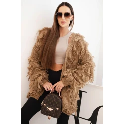 Moteriškas rudas kardiganas Uma