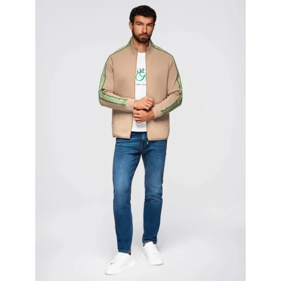 Vyriškas šviesiai rudos džemperis Performance Džemperiai be gobtuvo