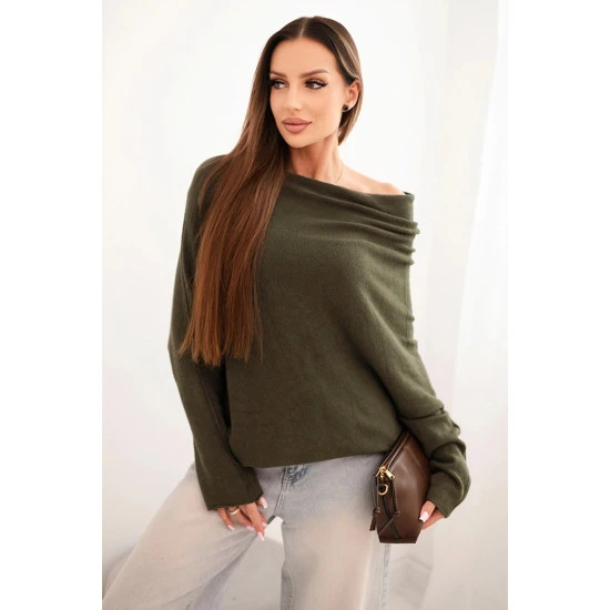 Moteriškas chaki megztinis Anit Moteriški megztiniai