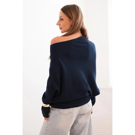 Moteriškas tamsiai mėlynas megztinis Anit Moteriški megztiniai